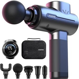 RENPHO Massage Gun Deep Tissue Muscle Powerful Handheld Handheld Back Massager
